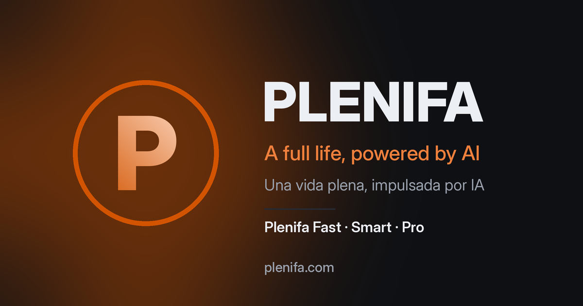 Plenifa: AI life coach and language tutor